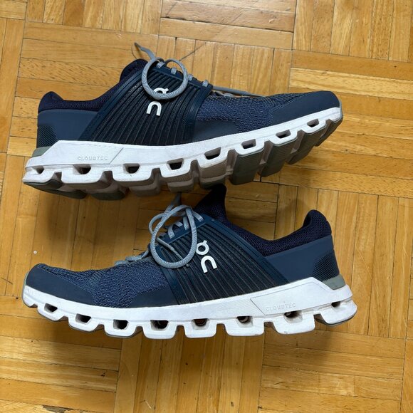 WORN ONCE - On Running - Cloudswift Running Shoe - Men's 11.5 - Blue - Picture 1 of 6